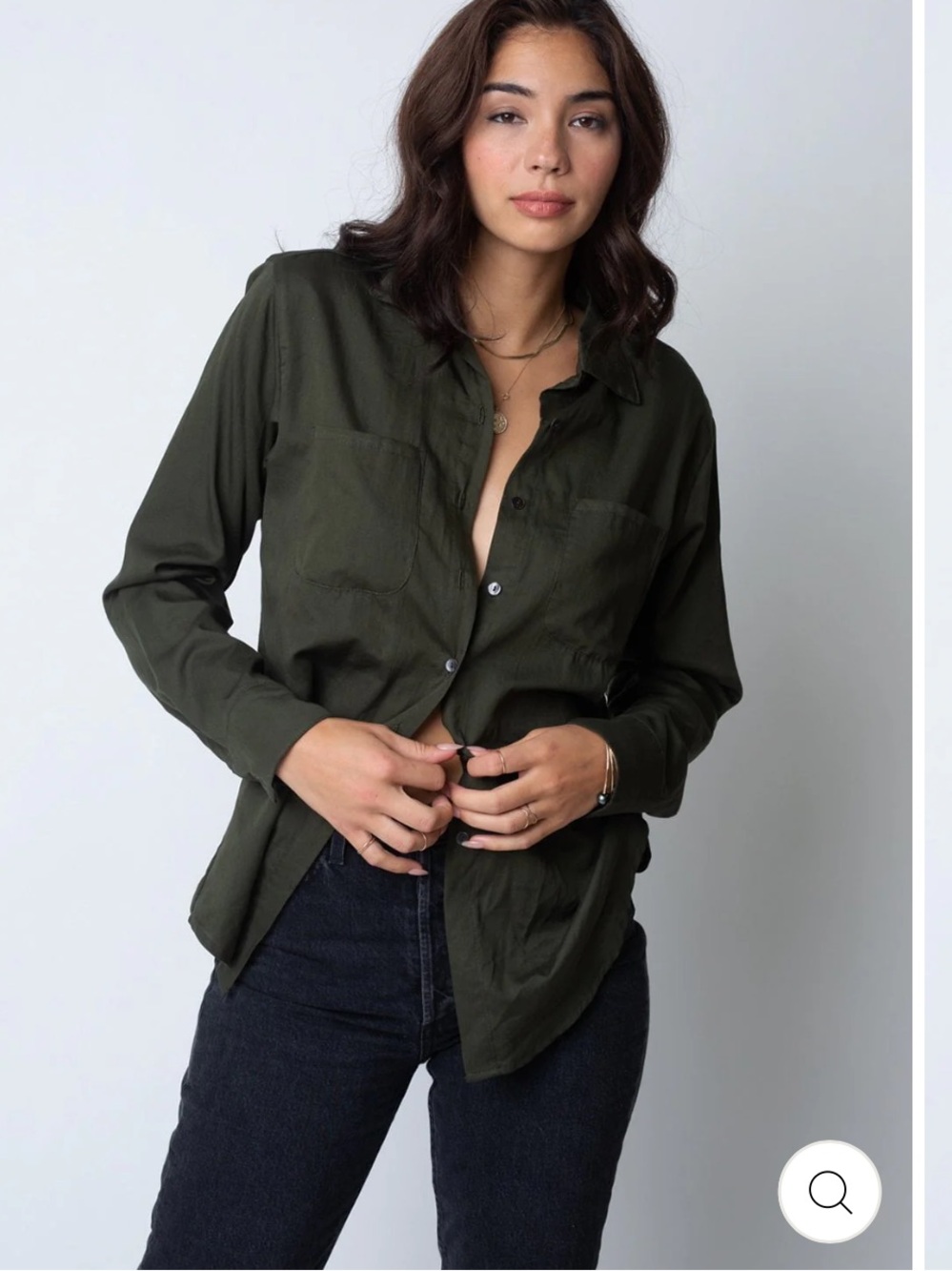 Stillwater The Favorite Shirt - Olive Green Button-Down